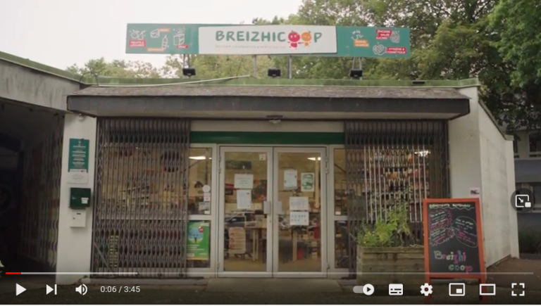 Partie 1 : Vidéo sur notre épicerie Breizhicoop