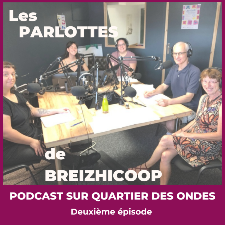 Les parlottes de Breizhicoop,  c’est maintenant à la radio !