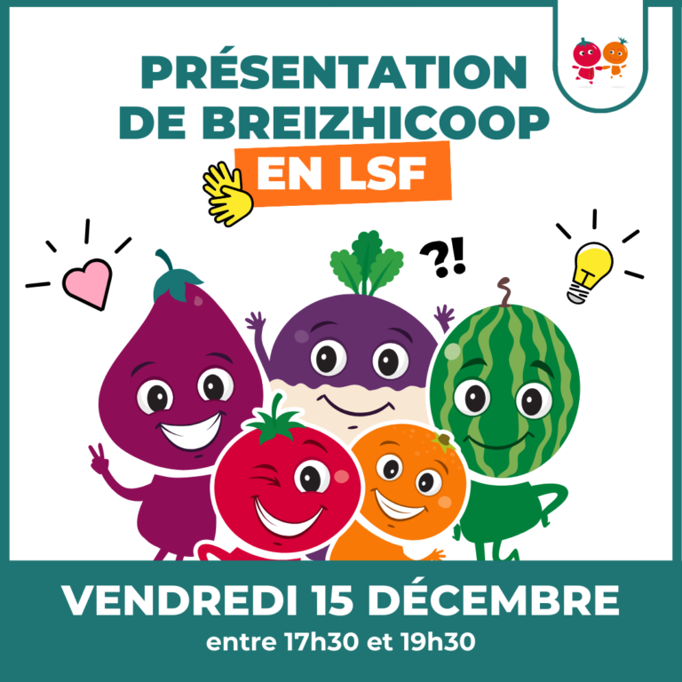 Présentation de Breizhicoop à destination des personnes sourdes ou mal-entendantes le 15 décembre 2023 à 17h30