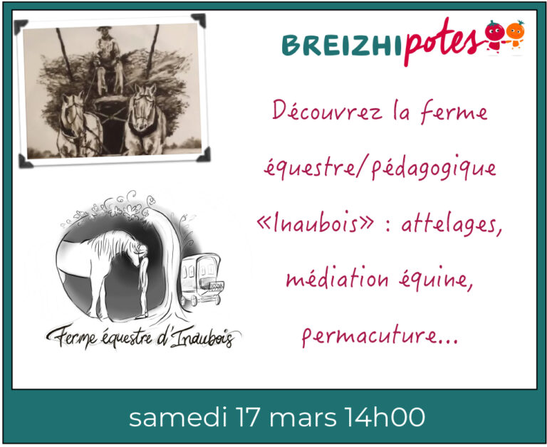 Dimanche 17 mars : Lisa nous accueille dans sa ferme équestre Inaubois à Bourg des comptes