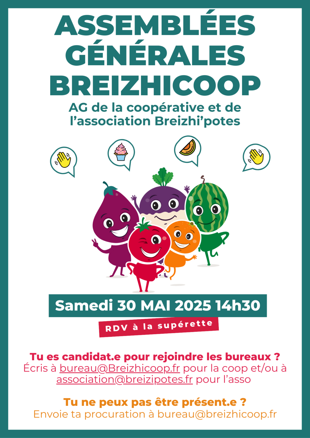 Assemblée Générale BREIZHICOOP et BREIZHIPOTES