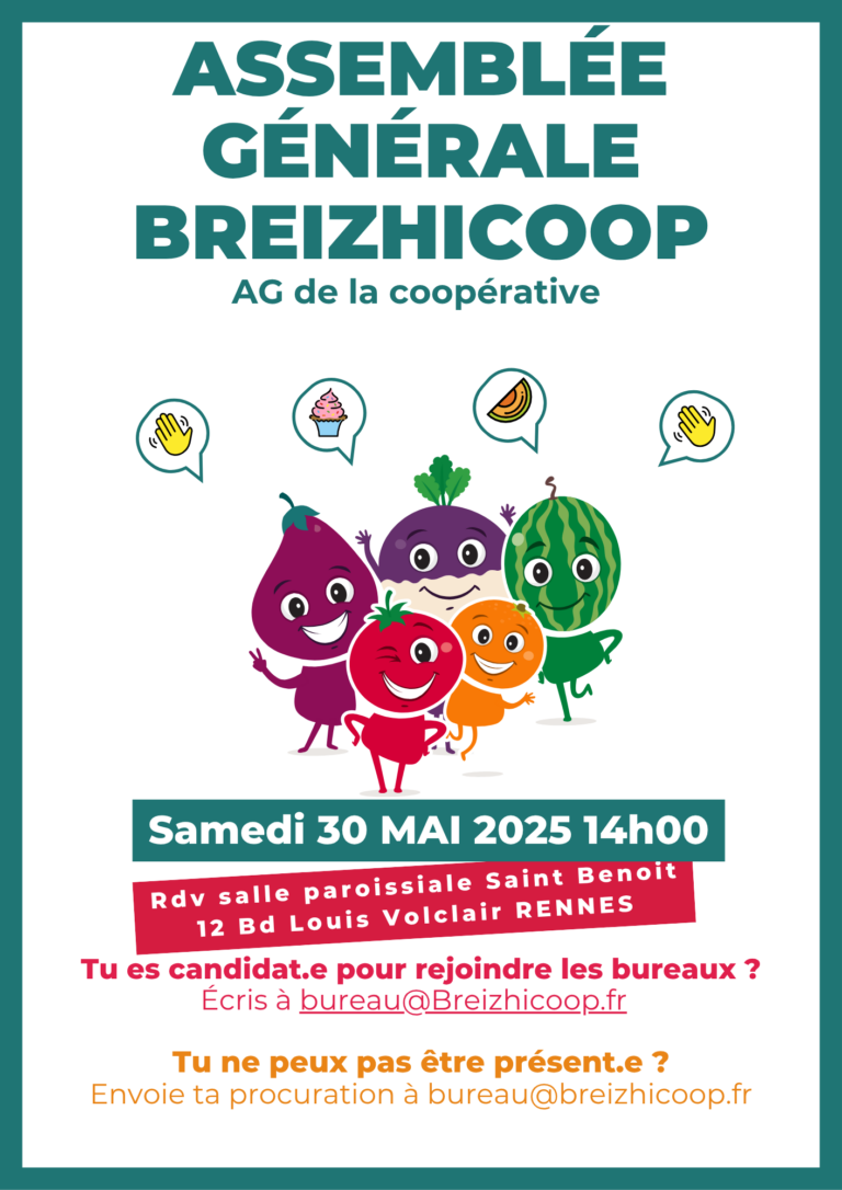 Assemblée Générale BREIZHICOOP