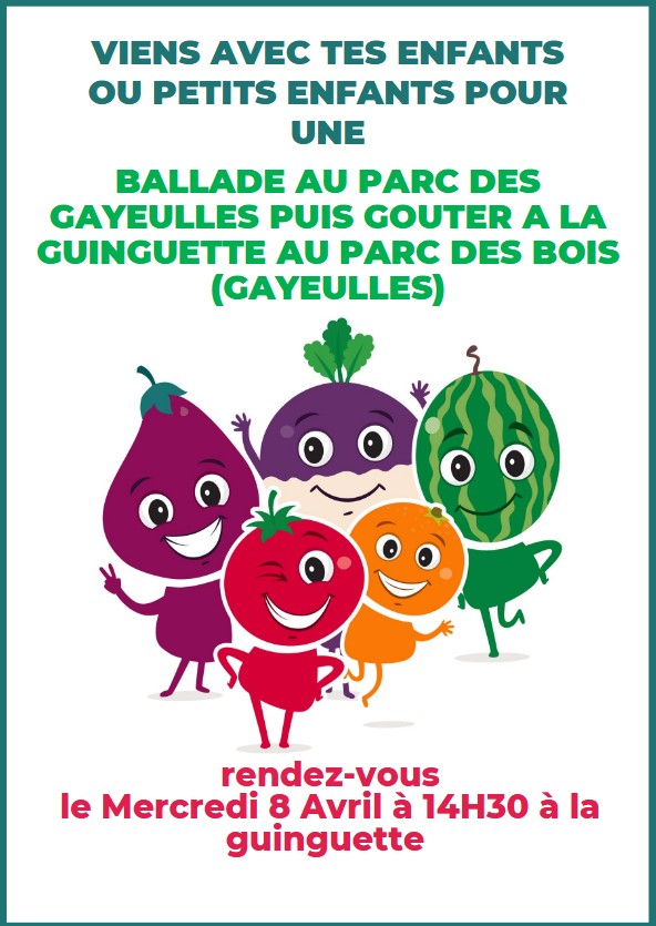 Animation du 8 – Ballade dans le parc des Gayeulles